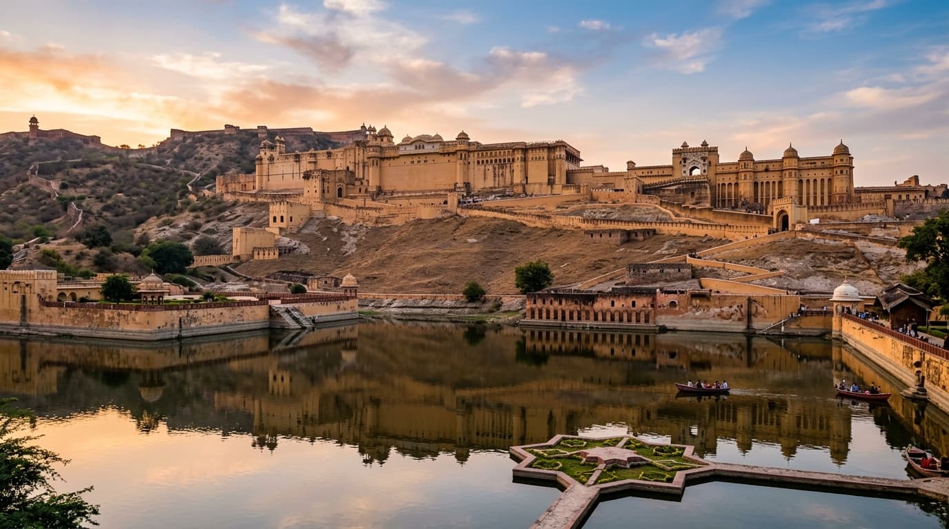 Amer Fort & Maota Lake