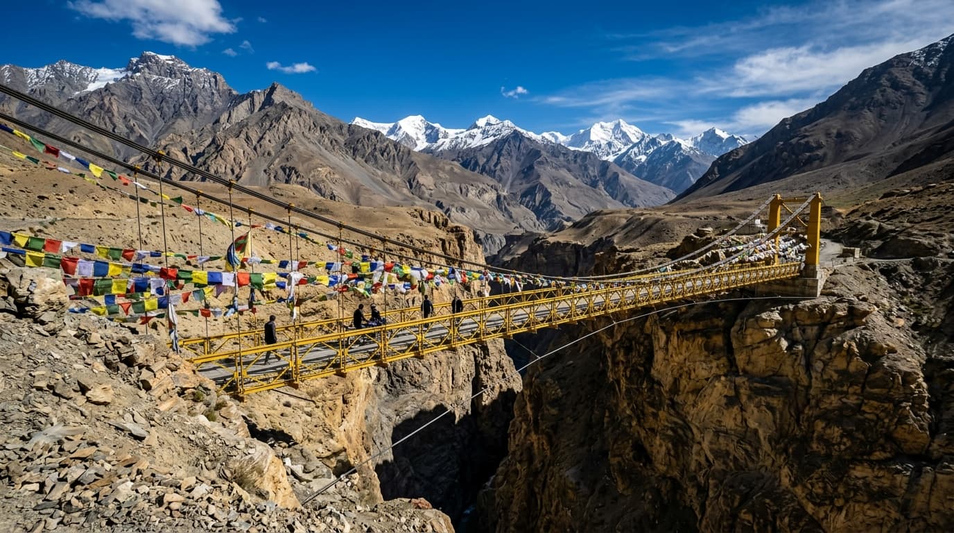 Asia’s Highest Bridge at Chicham